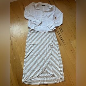 ATHLETA WRAP STYLE SKIRT